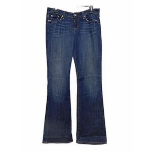 Lucky Brand Sweet N Low Bootcut Jeans Womens Size 6 Medium Wash Denim Boho Biker